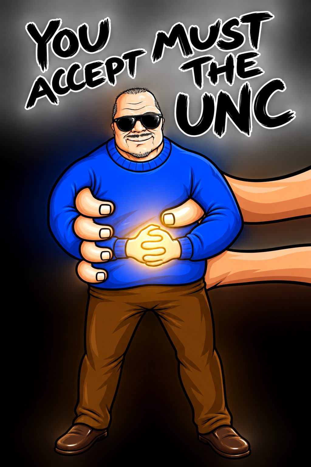 You must accept the UNC